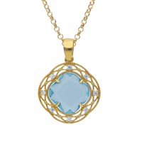 Collana Gogo Donna in Argento Cristallo artificiale 291452